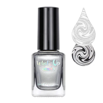 Whatsup Silver Ag-ent Stamping Polish