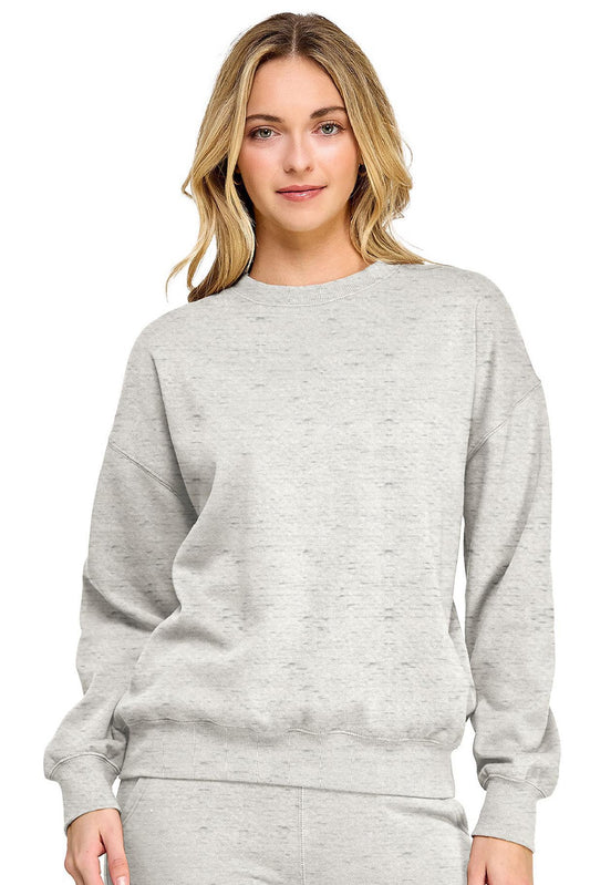 Honeycomb Oversize Sweatshirt