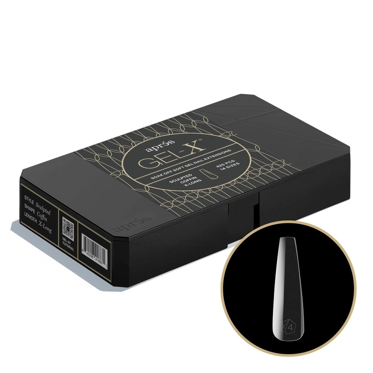 Apres GelX Sculpted Coffin Refills