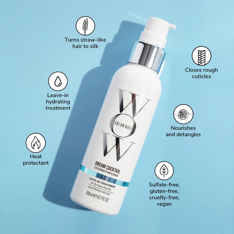 Color Wow Dream Cocktail Coconut-Infused Leave-in Smoothing Treatment