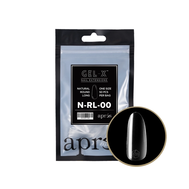 Apres GelX Natural Round Refills