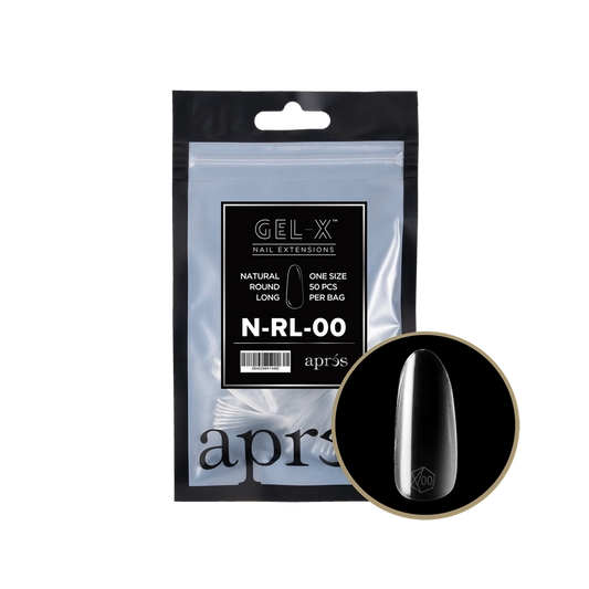 Apres GelX Natural Round Refills