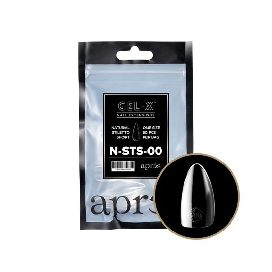 Apres GelX Natural Stiletto Refills