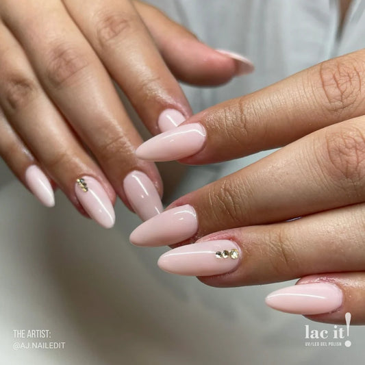EnVogue lac it! Pink Lace Gel Polish