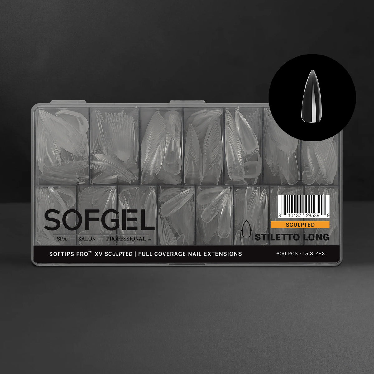 Sofgel XV Softips Sculpted 600pc