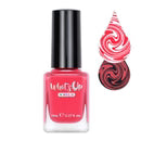 Whatsup Coral Floral Correlation Stamping Polish